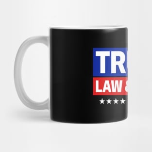 trump law and order 2024 Mug